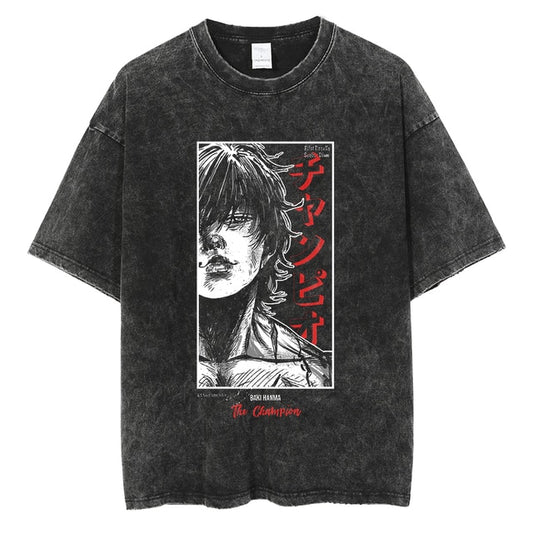 Baki x Yujiro Hanma T-Shirts v1
