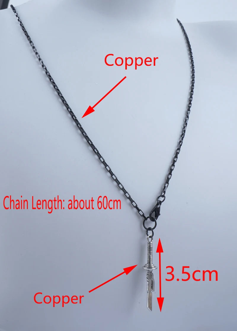Toji Copper Sword Necklace