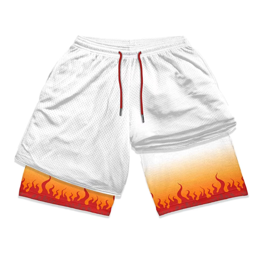 Rengoku Gym Shorts