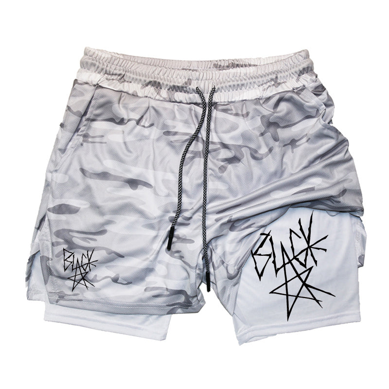 Black Star Gym Shorts