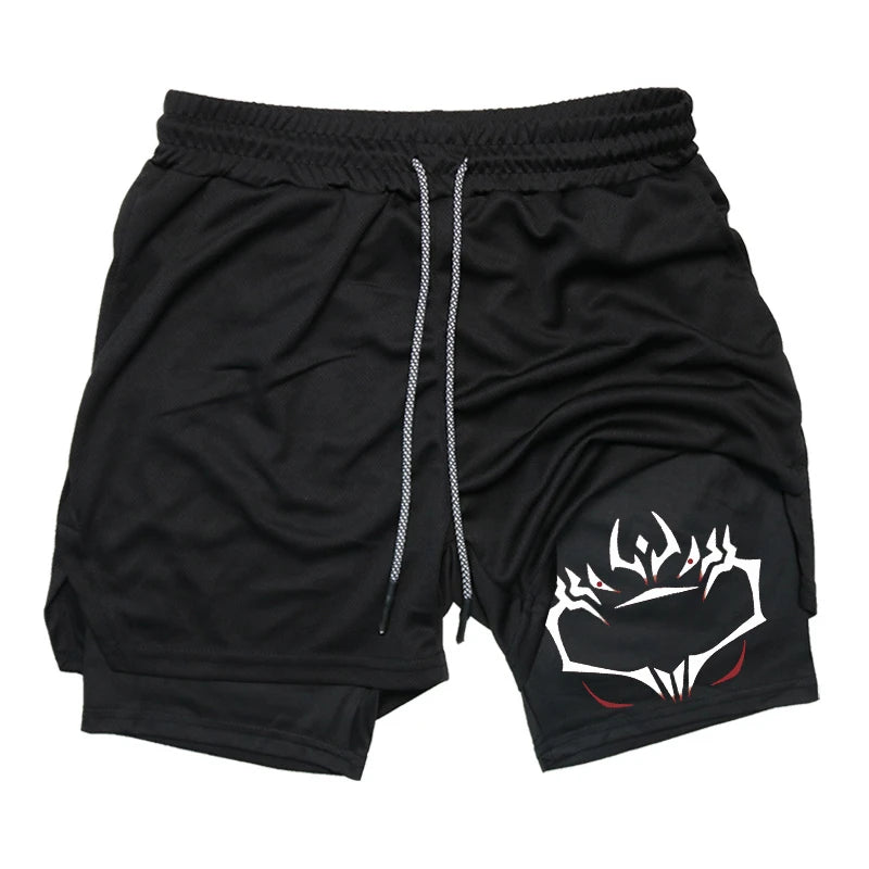 Ryomen Sukuna Gym Shorts