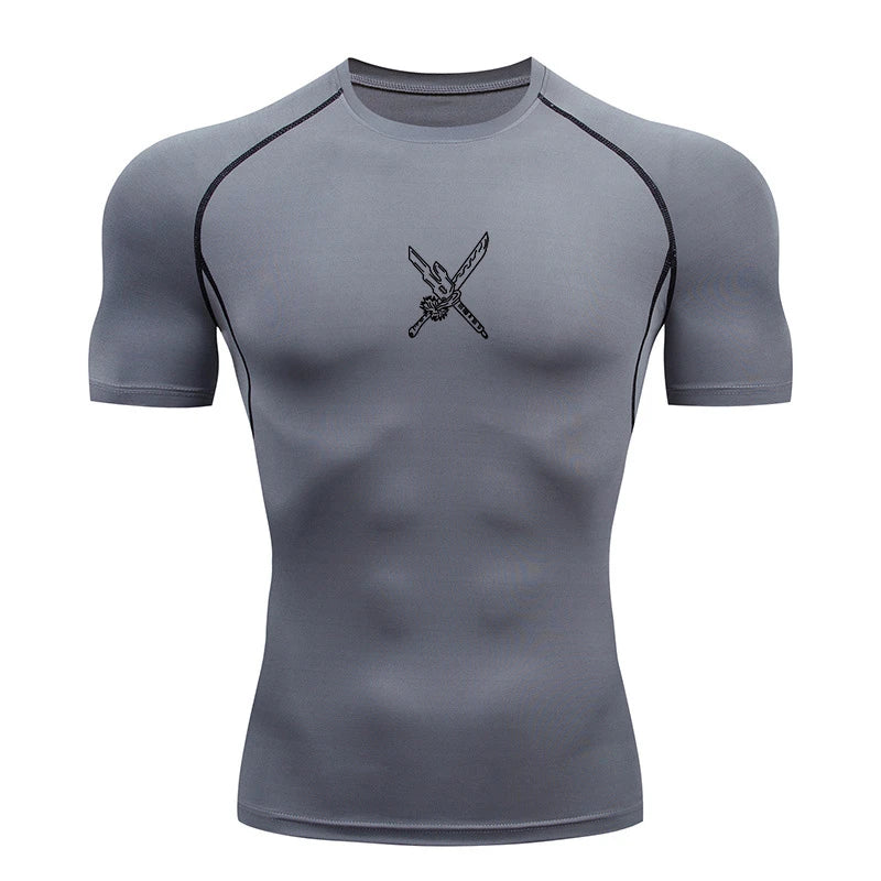 Double Sword Compression T-Shirt