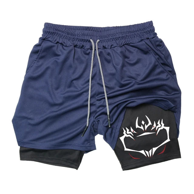 Ryomen Sukuna Gym Shorts