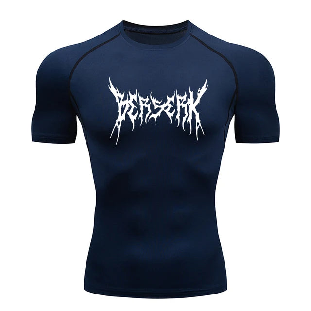 Berserk Print Compression T-Shirt