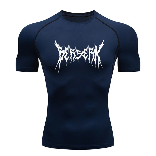 Kompressions-T-Shirt mit Berserk-Print