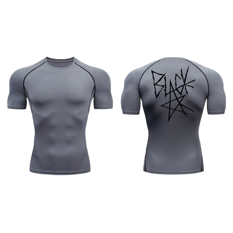 Black Star Compression T-Shirt