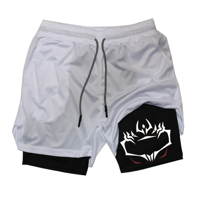 Ryomen Sukuna Gym Shorts