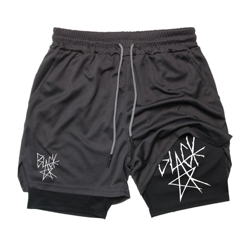Black Star Gym Shorts