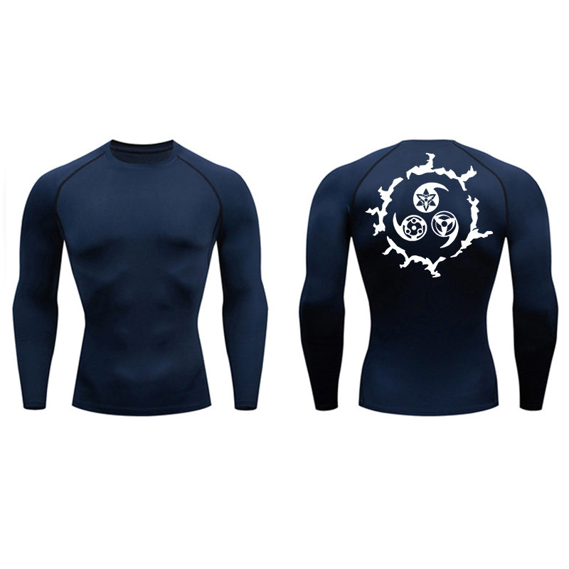 Cursed Eyes Compression Long Sleeve