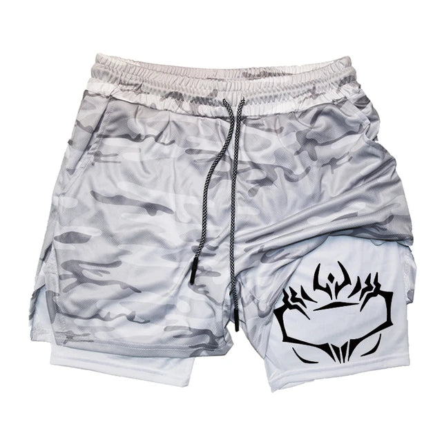 Ryomen Sukuna Gym Shorts