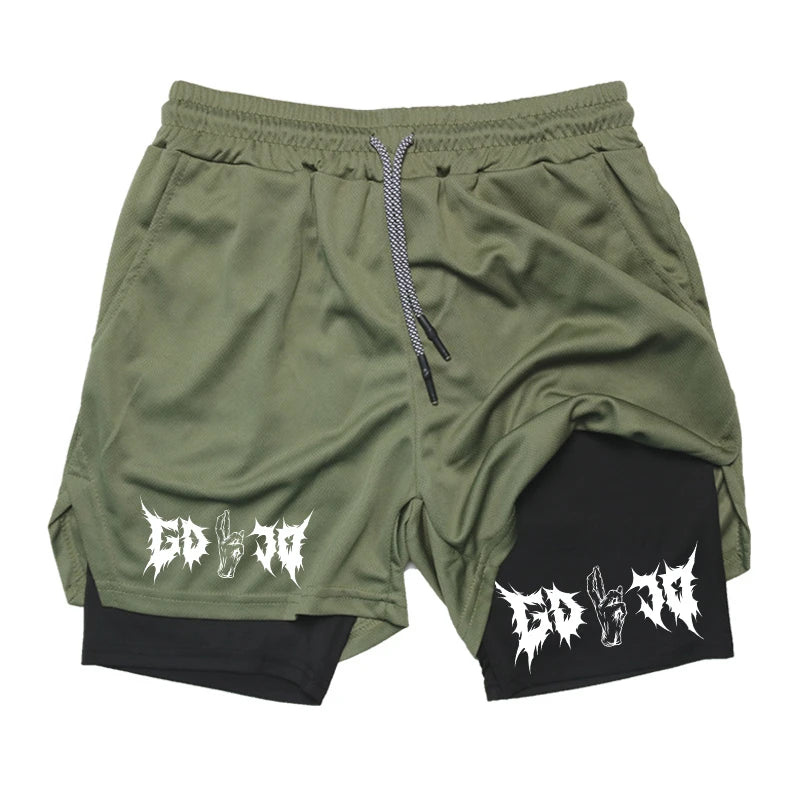 Gojo Print Gym Shorts