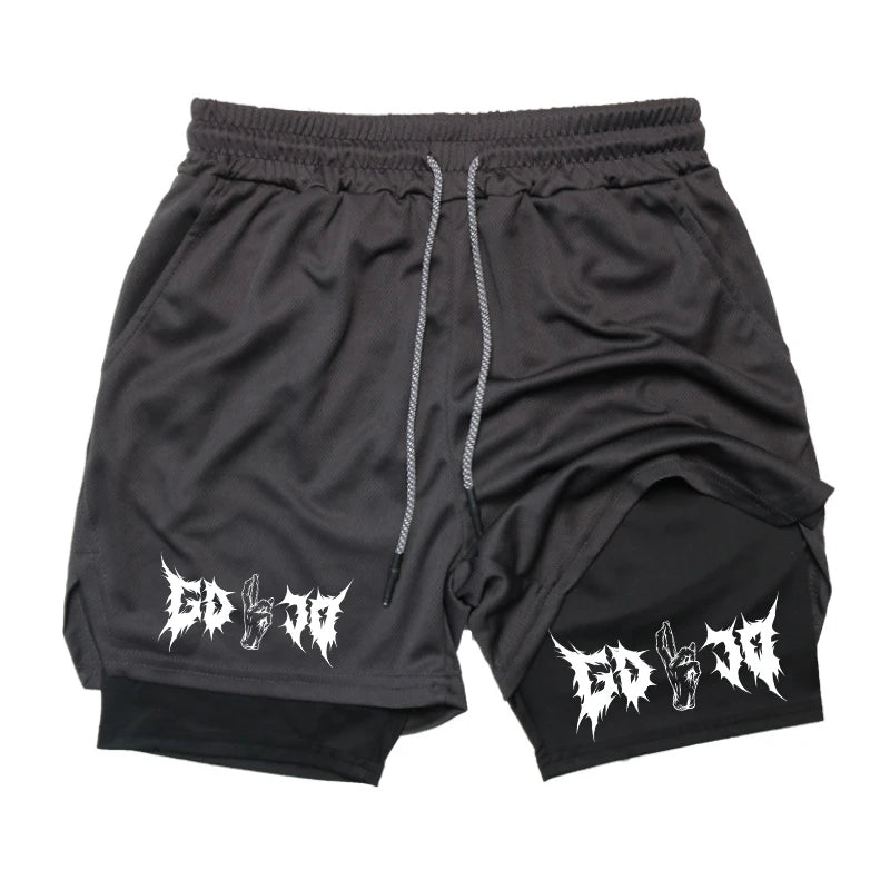 Gojo Print Gym Shorts