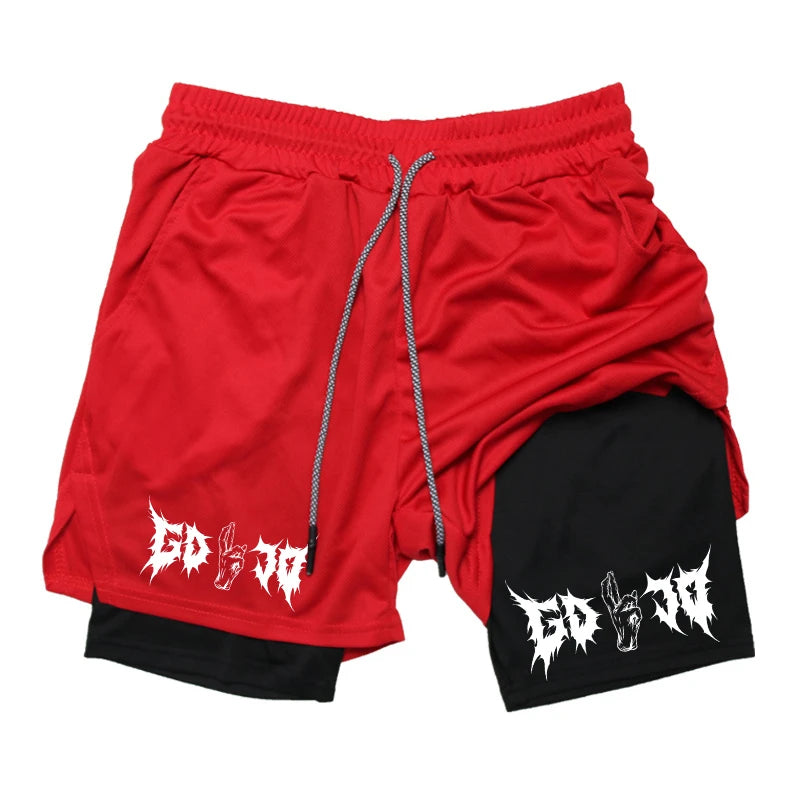 Gojo Print Gym Shorts