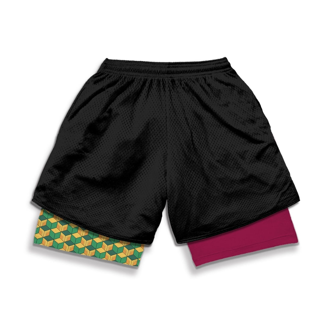 Water Pillar Gym Shorts