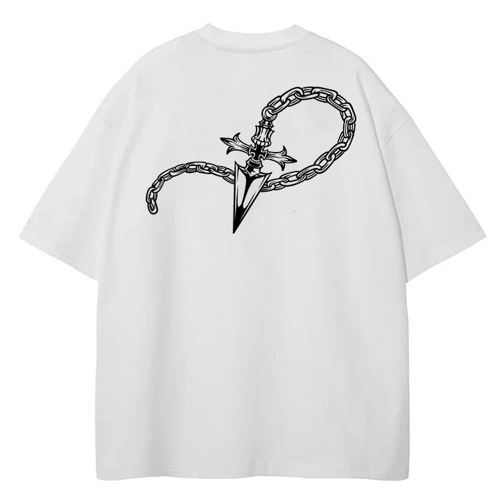 Cross Chain T-Shirt