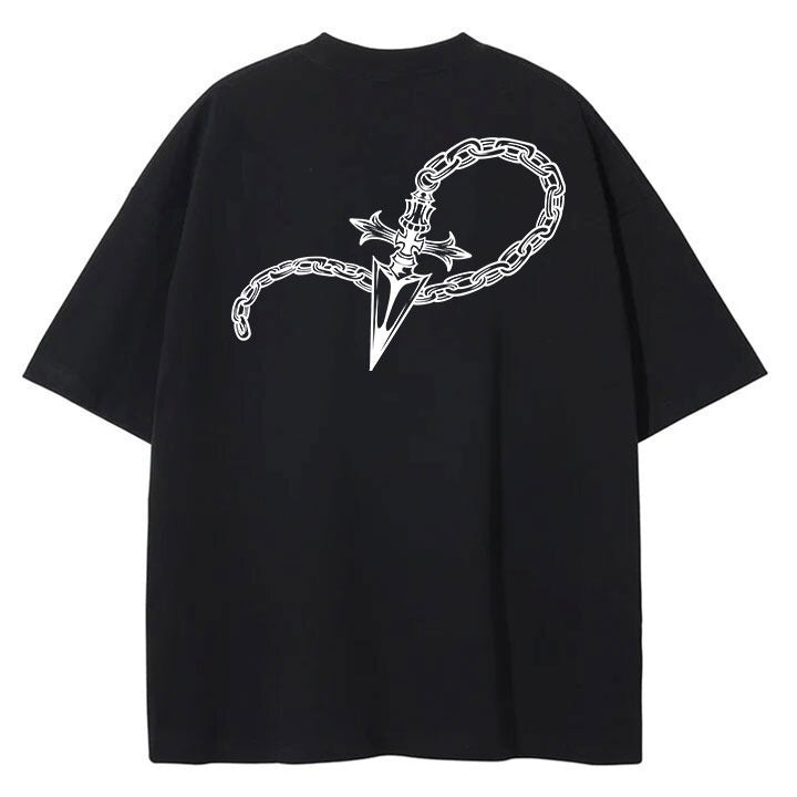 Cross Chain T-Shirt