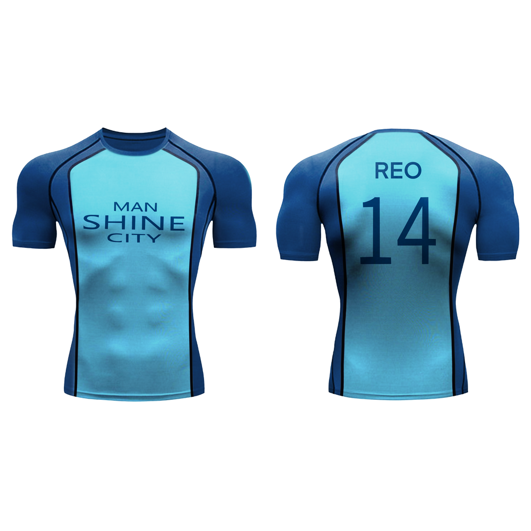 Man Shine City Compression T-Shirt