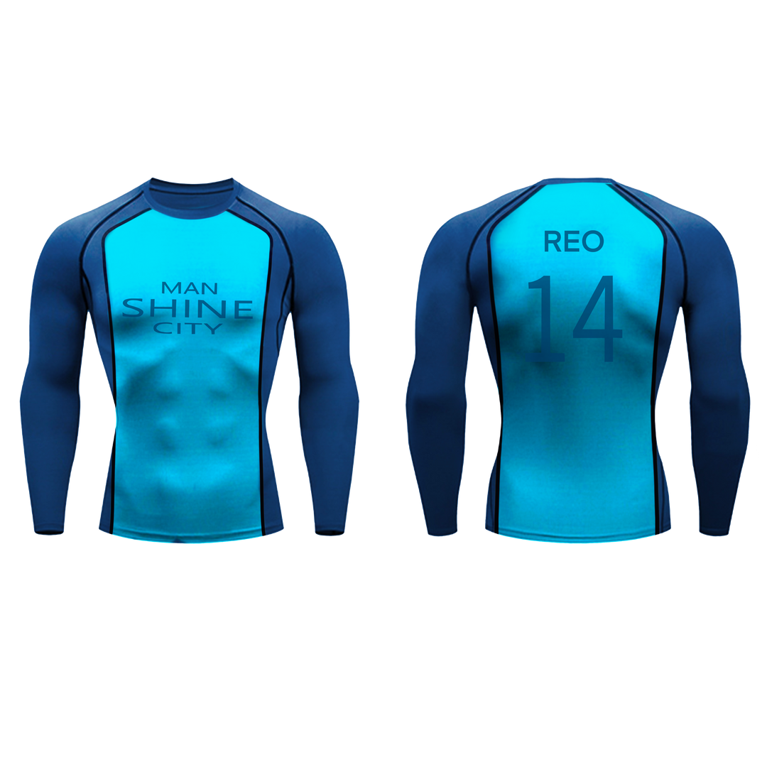 Man Shine City Compression Long Sleeve