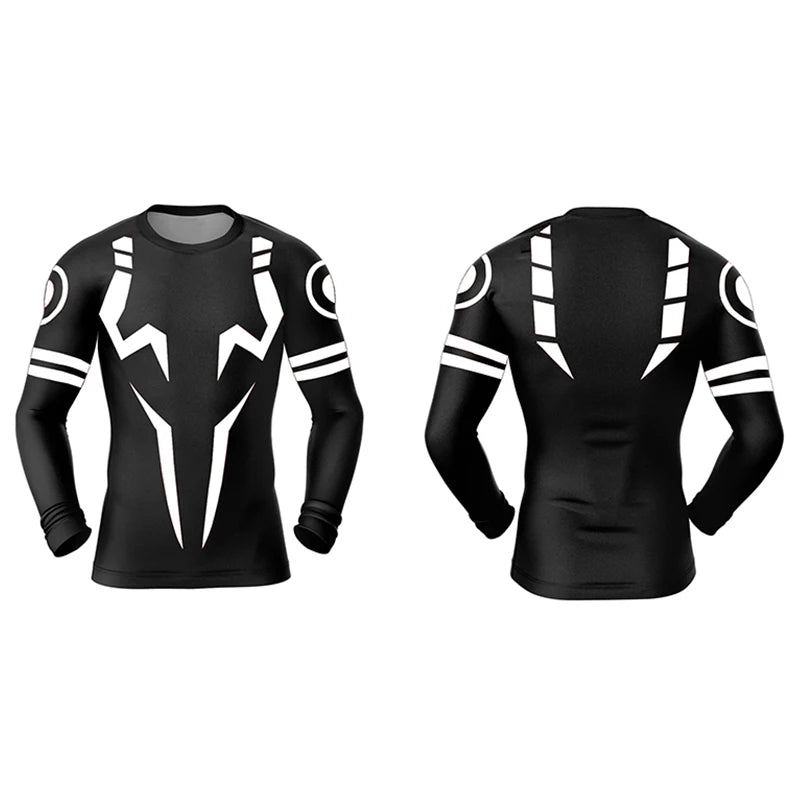 Sukuna Compression Long Sleeve Black