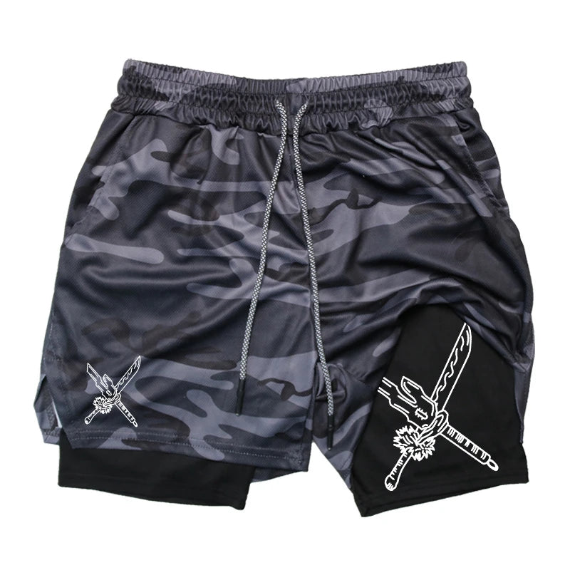 Double Sword Gym Shorts