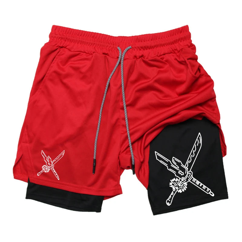 Double Sword Gym Shorts