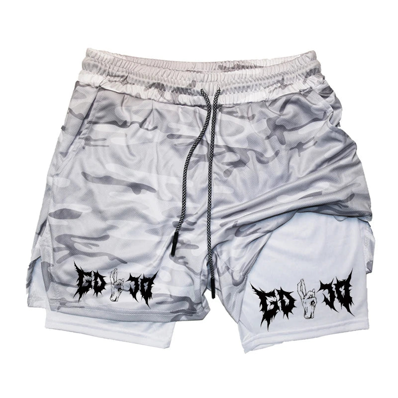 Gojo Print Gym Shorts