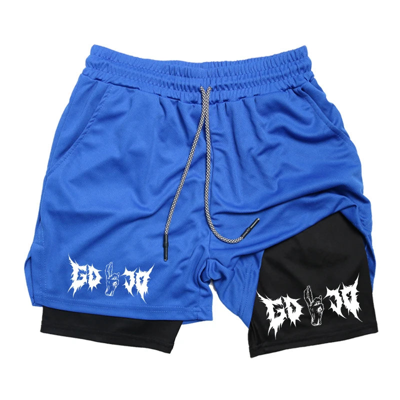 Gojo Print Gym Shorts