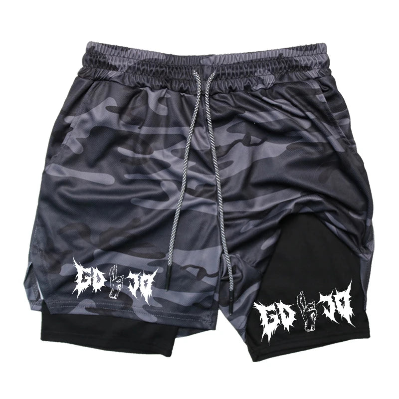 Gojo Print Gym Shorts