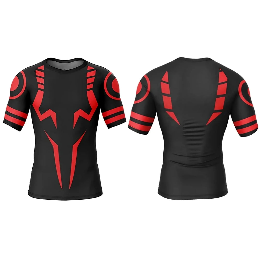 Sukuna Compression T-Shirt Red