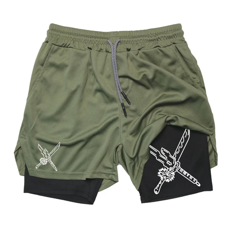 Double Sword Gym Shorts