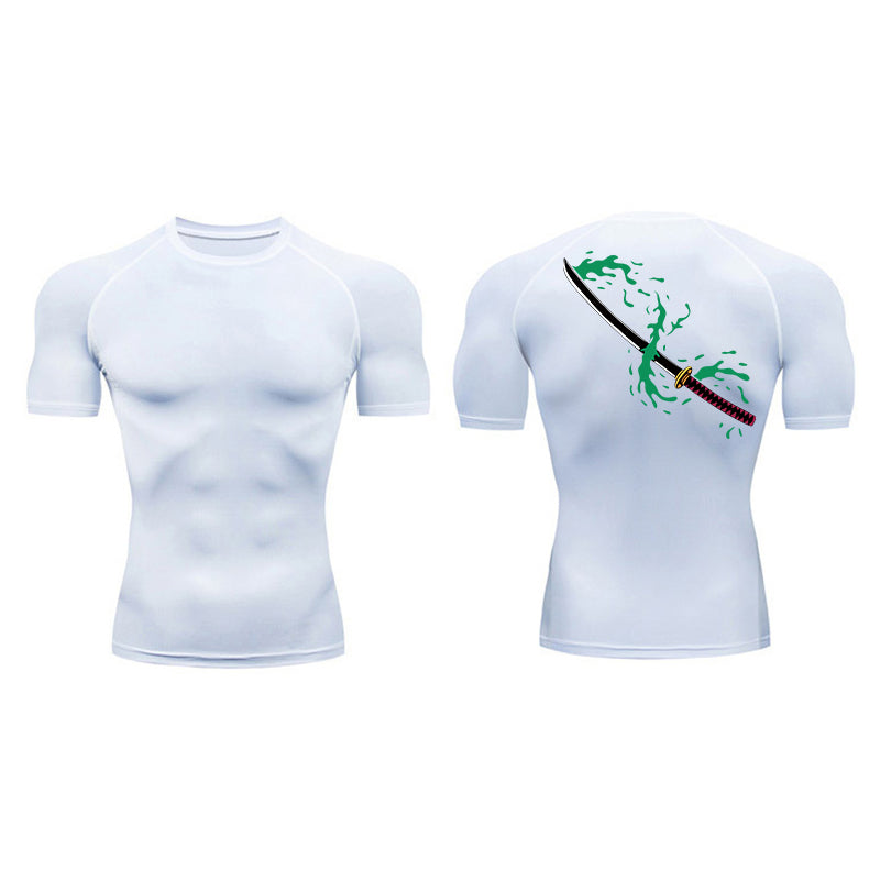 Water Pillar Compression T-Shirt