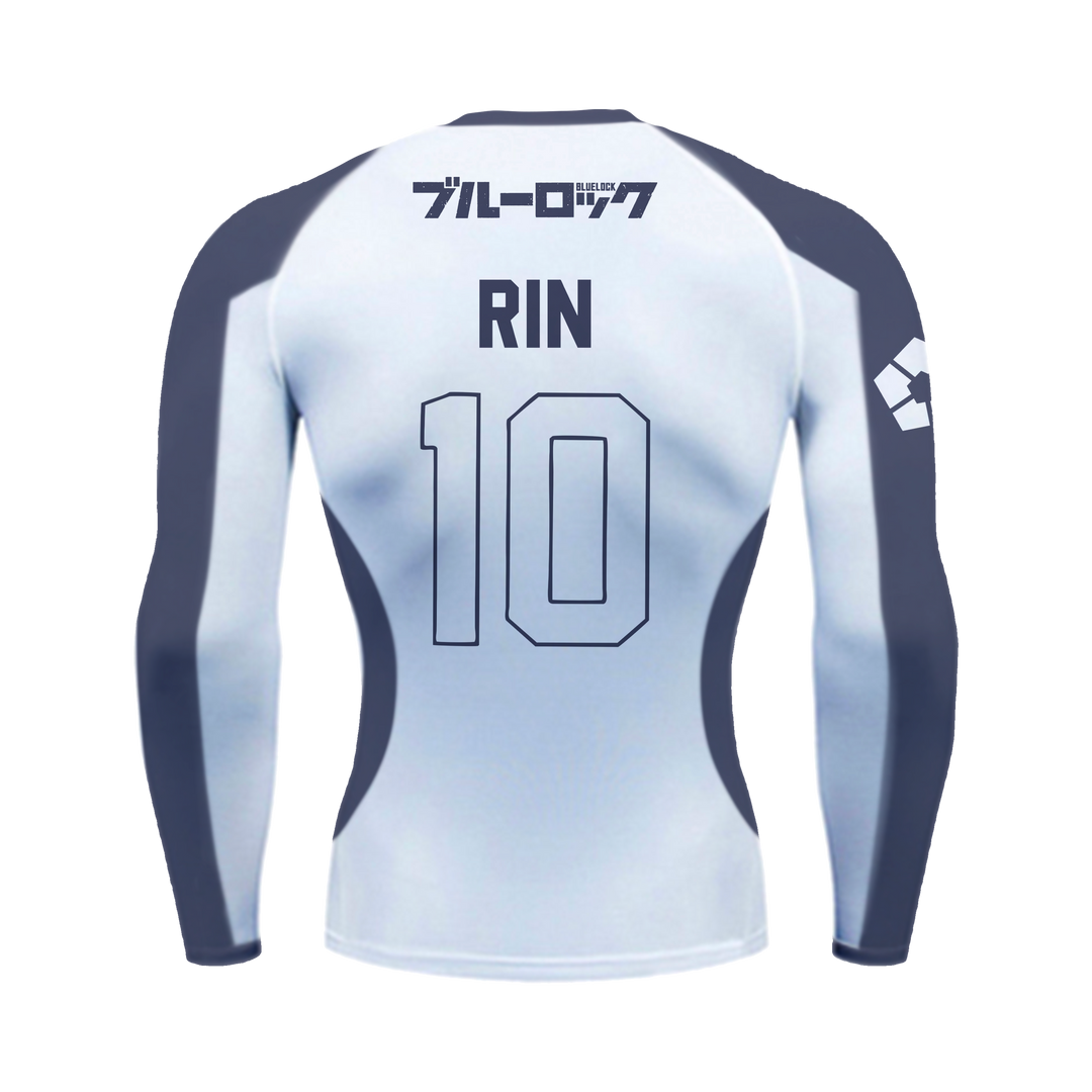 Strongest Striker Compression Long Sleeve (White)