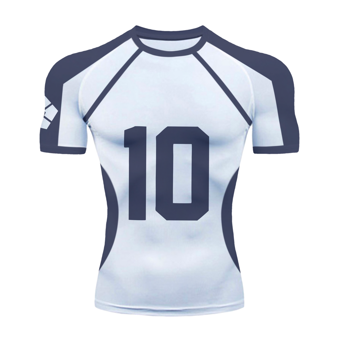 Strongest Striker Compression T-Shirt (White)