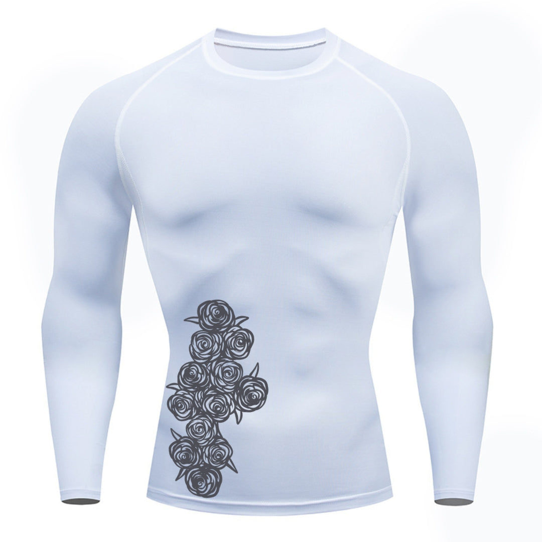 Roses Compression Long Sleeve